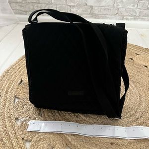 New Black Vera Messenger Bag